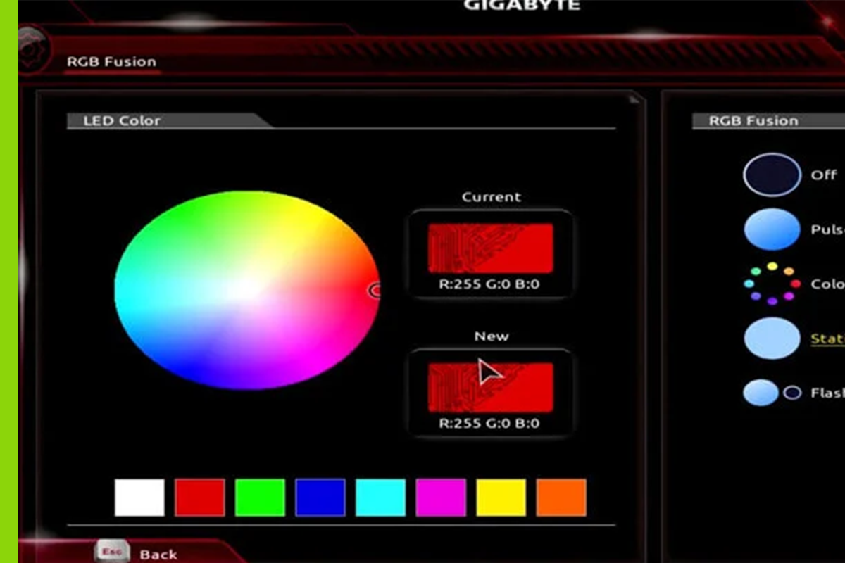 RGB instellen via het Bios | Megekko academy